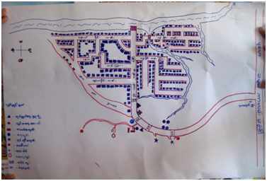 plan du village